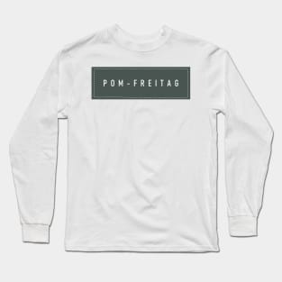 Pom Freitag logo : Long Sleeve T-Shirt